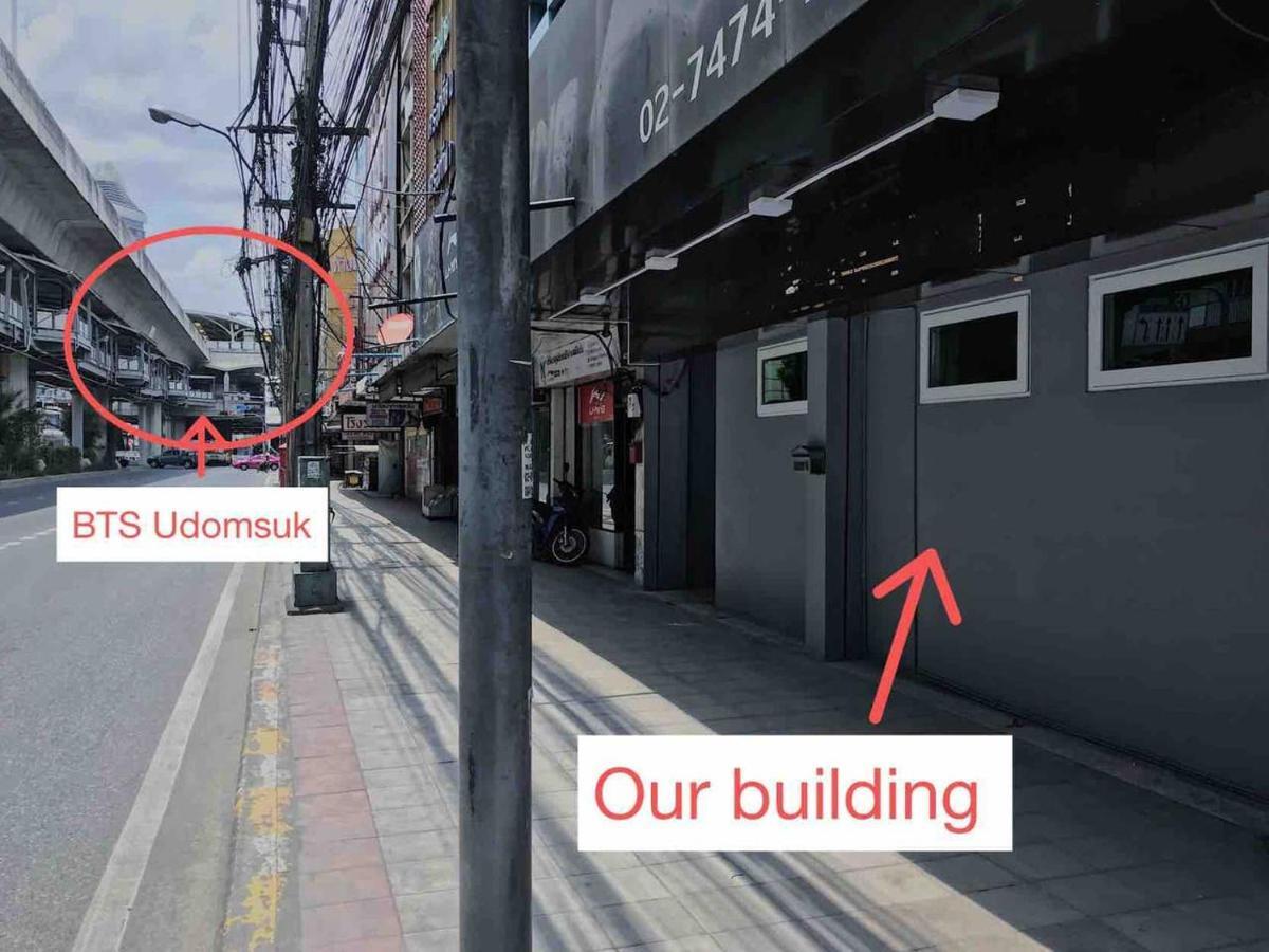 U3 Large 2 Bedroom Full Kitchen Near Bts Udomsuk Bangkok Buitenkant foto