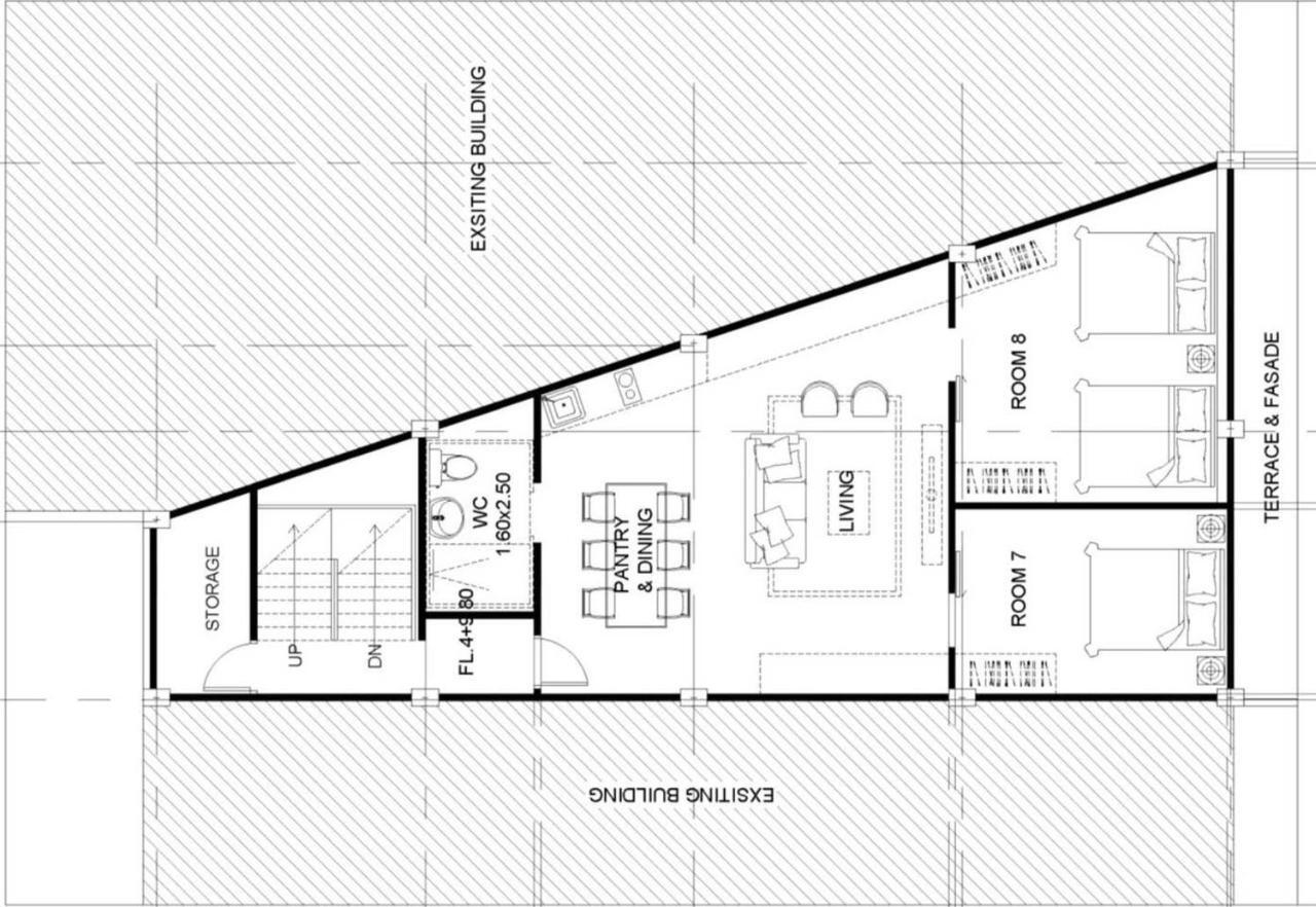 U3 Large 2 Bedroom Full Kitchen Near Bts Udomsuk Bangkok Buitenkant foto